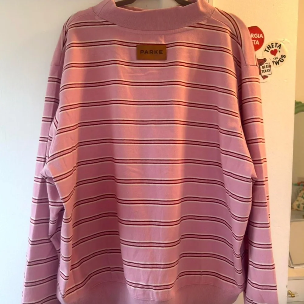 Parke Striped Mockneck L/XL - Picture 3 of 3